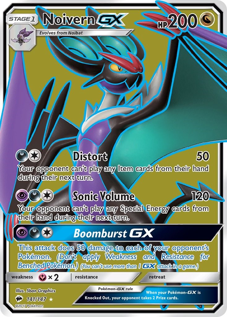 Noivern GX (Full Art) | Local Legends