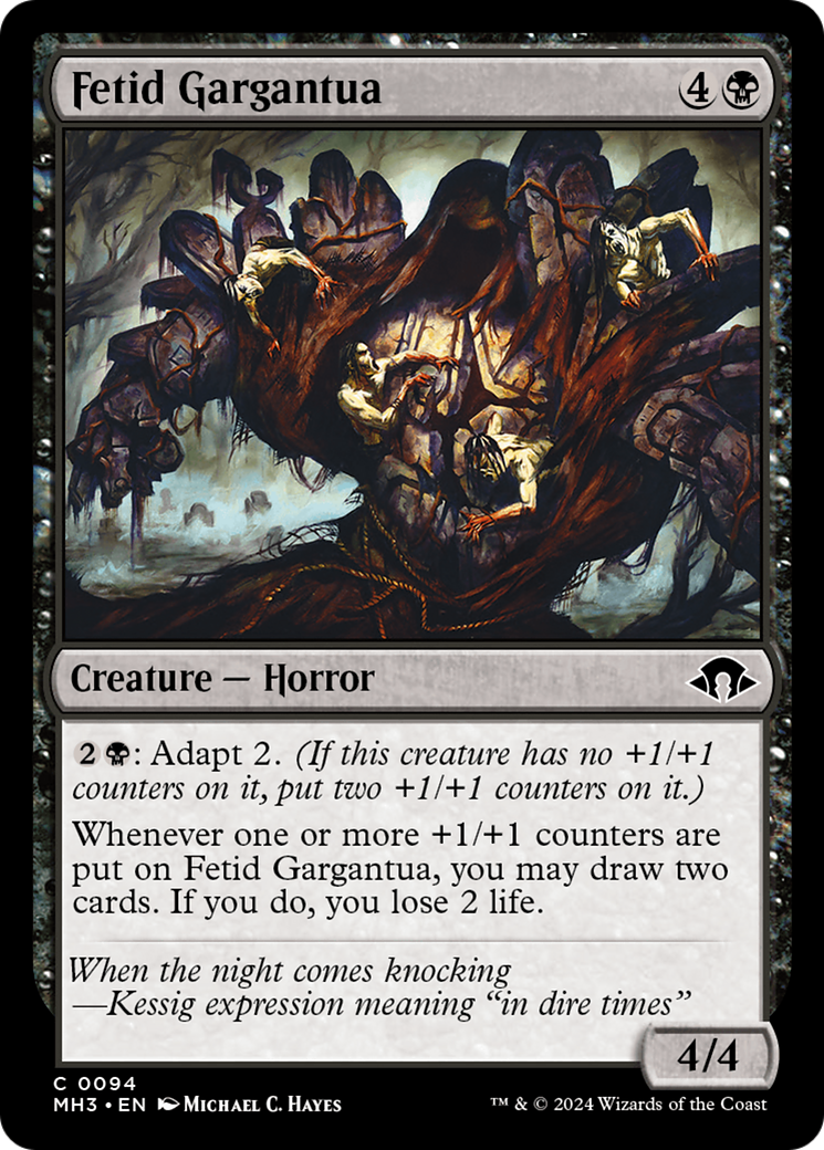 Fetid Gargantua [Modern Horizons 3] | Local Legends