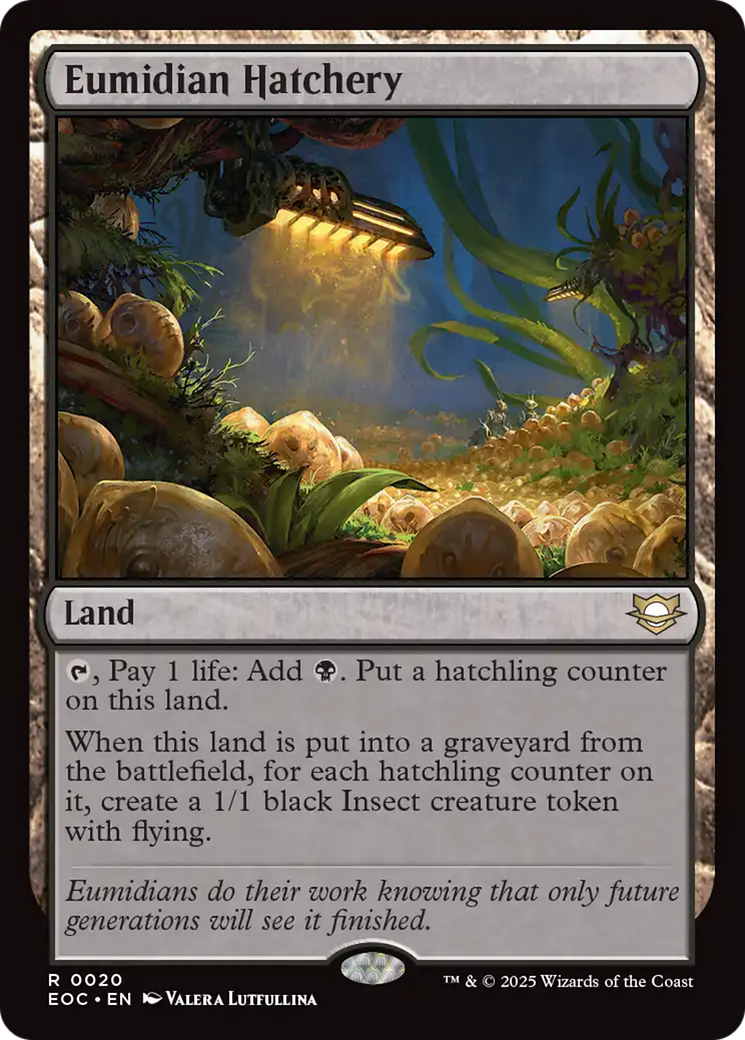 Eumidian Hatchery [Edge of Eternities Commander] | Local Legends