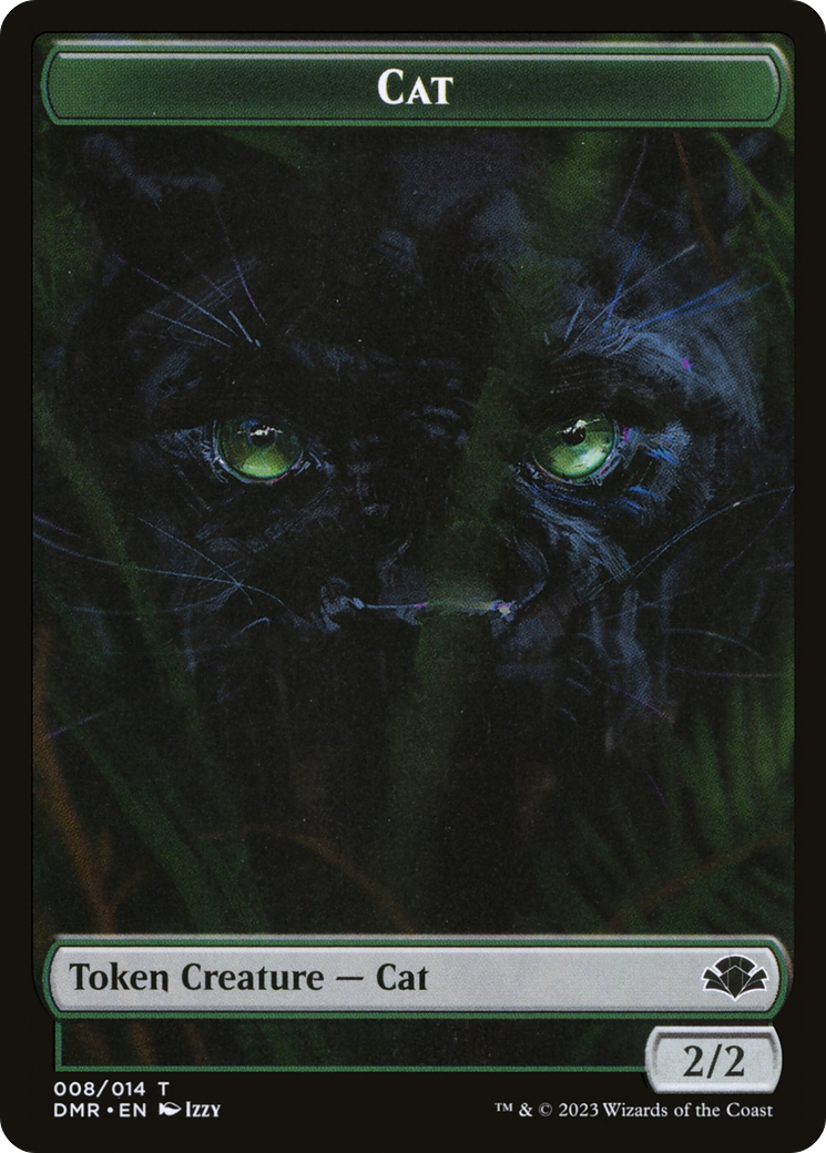 Cat Token (008) [Dominaria Remastered Tokens] | Local Legends