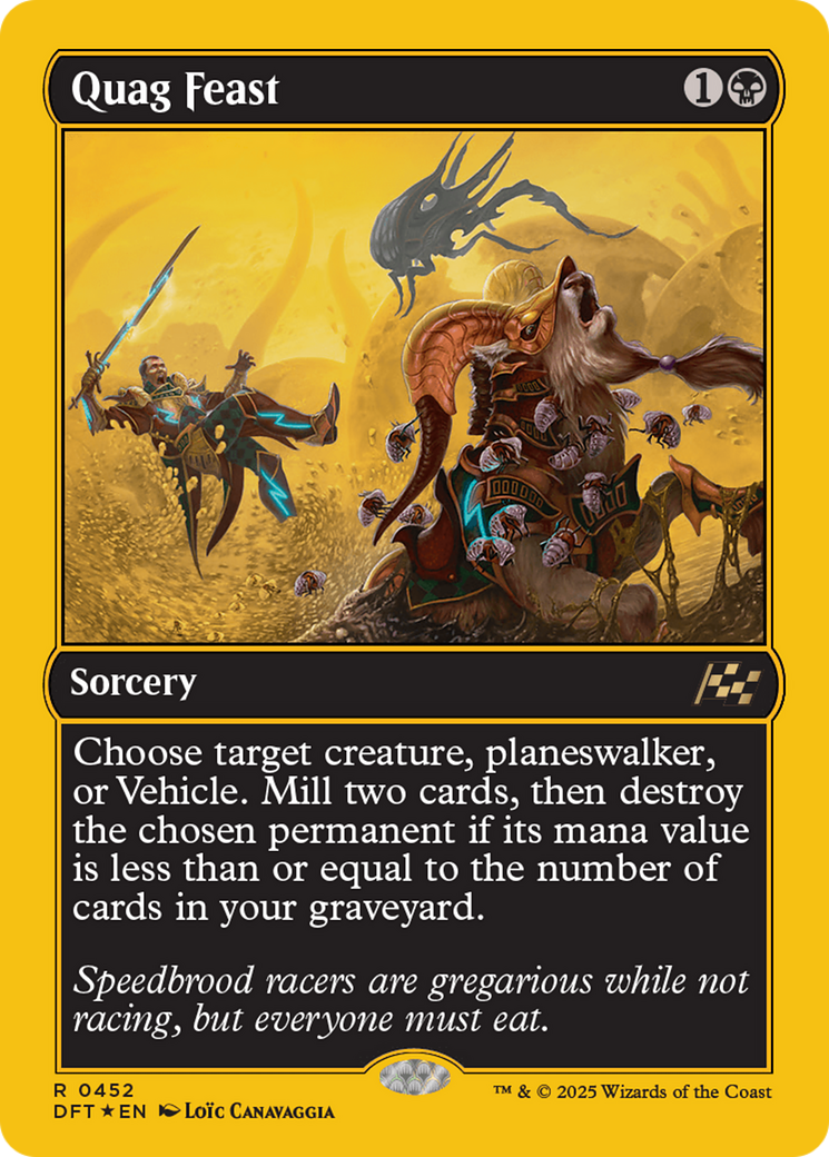 Quag Feast (First-Place Foil) [Aetherdrift] | Local Legends