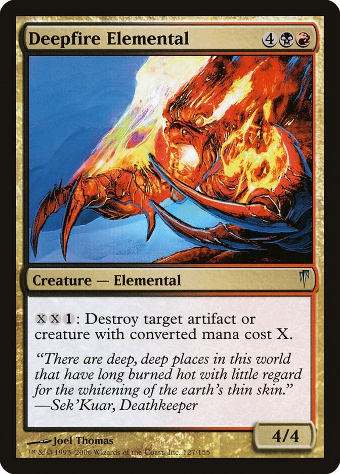 Deepfire Elemental | Local Legends