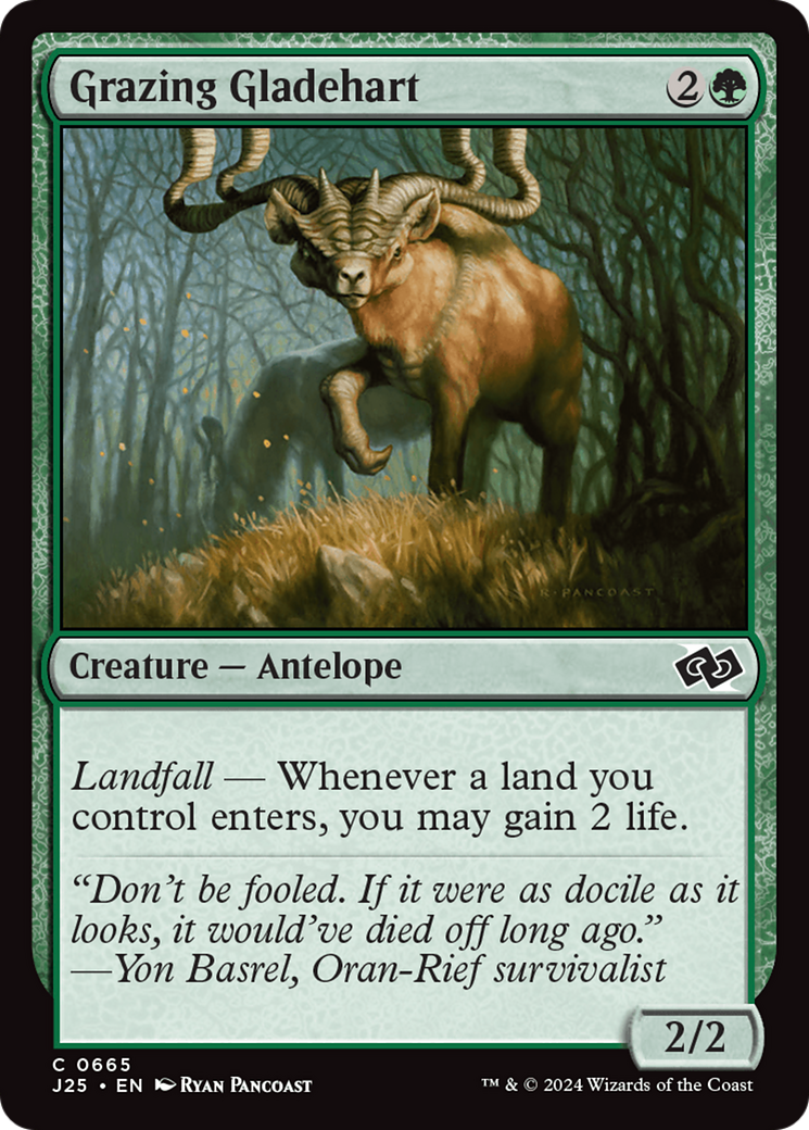 Grazing Gladehart [Foundations Jumpstart] | Local Legends