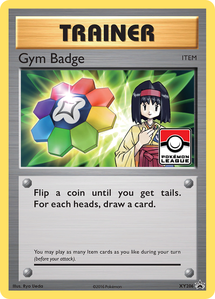 Gym Badge (XY206) (Erika) [XY: Black Star Promos] | Golgari Games