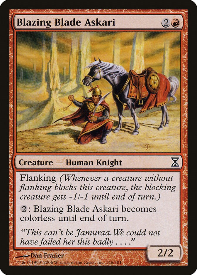 Blazing Blade Askari | Local Legends