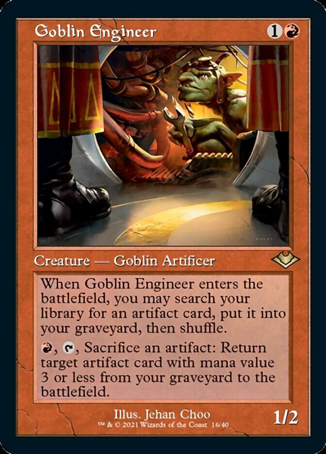 Goblin Engineer (Retro) [Modern Horizons] | Golgari Games