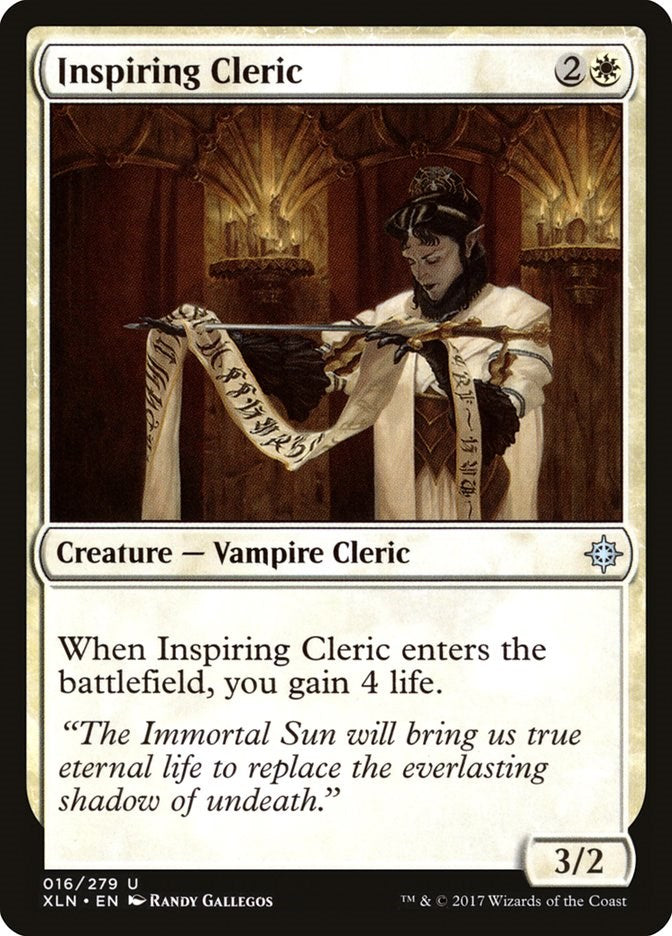 Inspiring Cleric | Local Legends