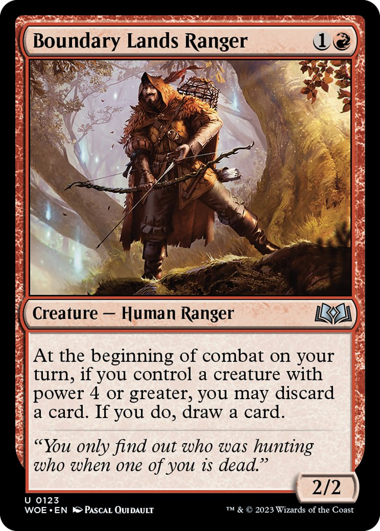 Boundary Lands Ranger [Wilds of Eldraine] | Local Legends