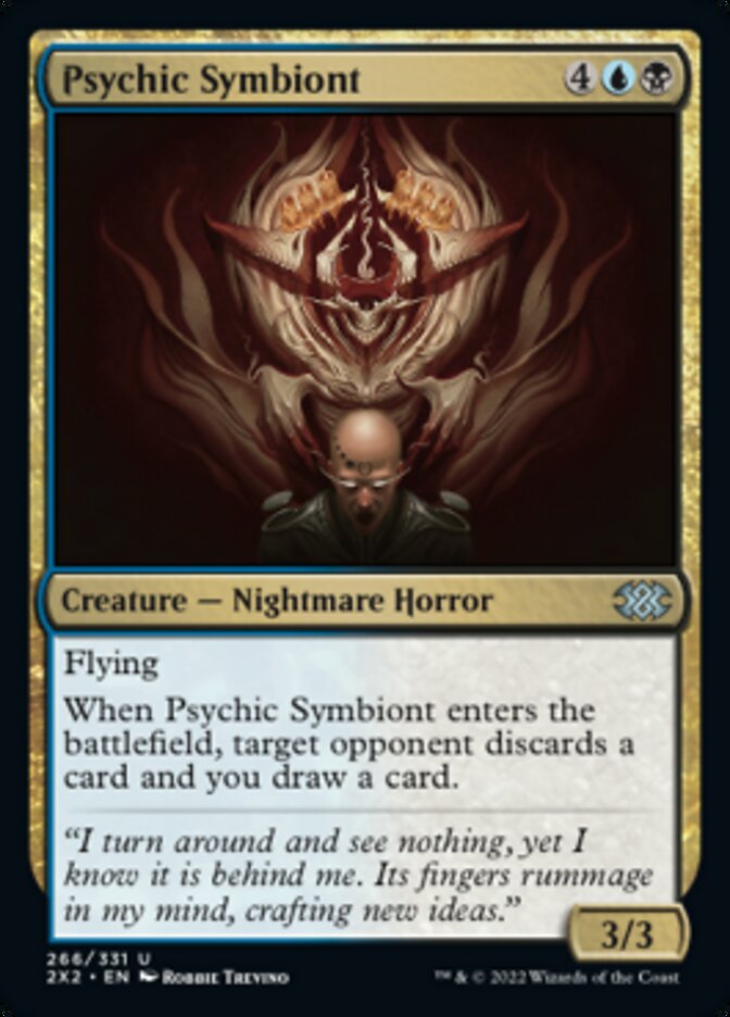 Psychic Symbiont [Double Masters 2022] | Local Legends