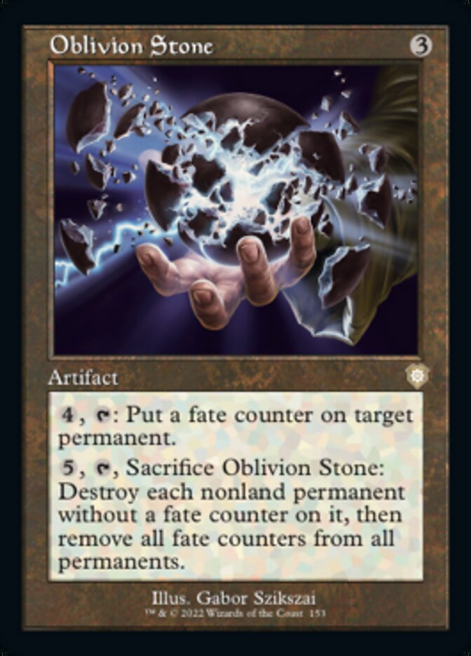 Oblivion Stone (Retro) [The Brothers' War Commander] | Local Legends