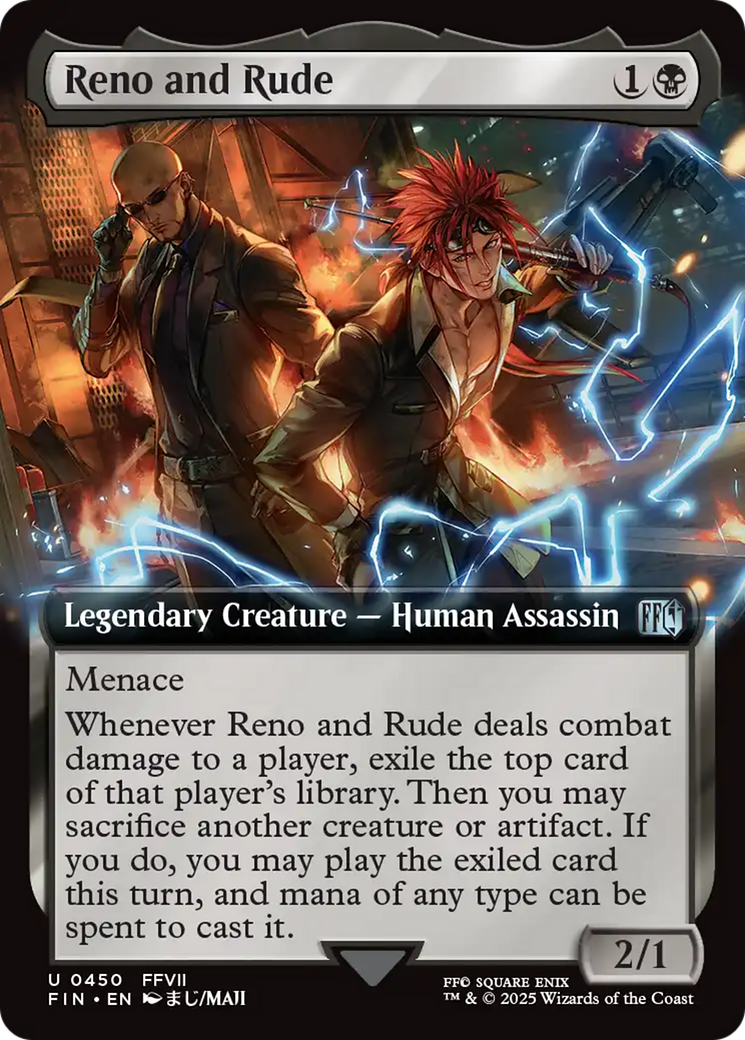 Reno and Rude (Extended Art) [FINAL FANTASY] | Local Legends