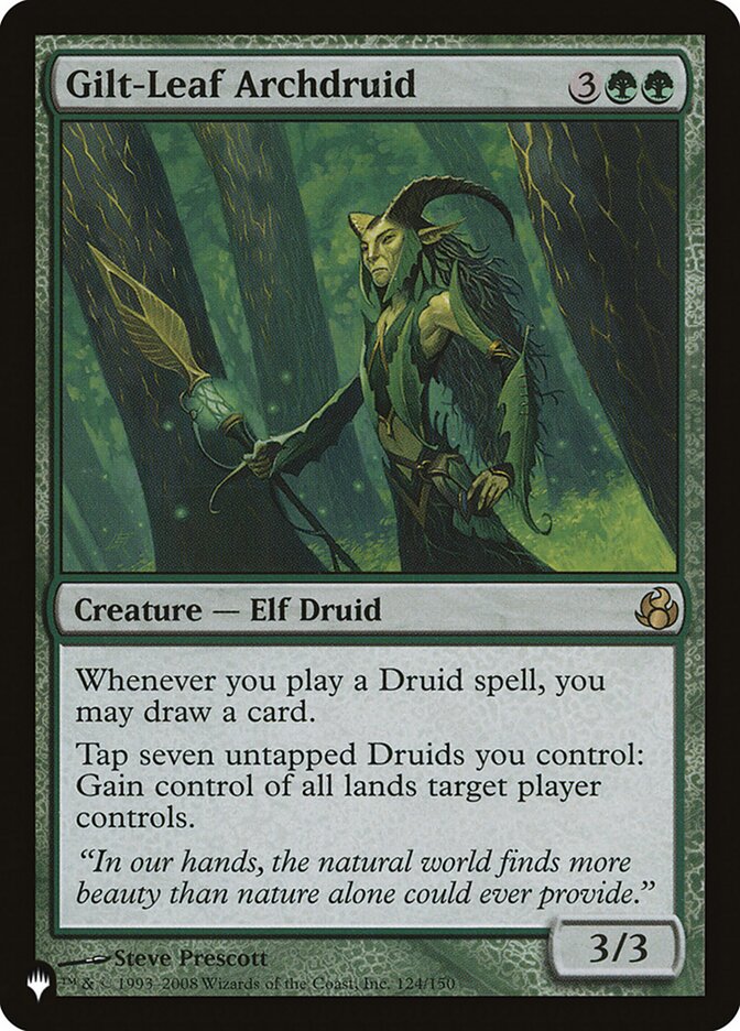 Gilt-Leaf Archdruid [The List] | Local Legends