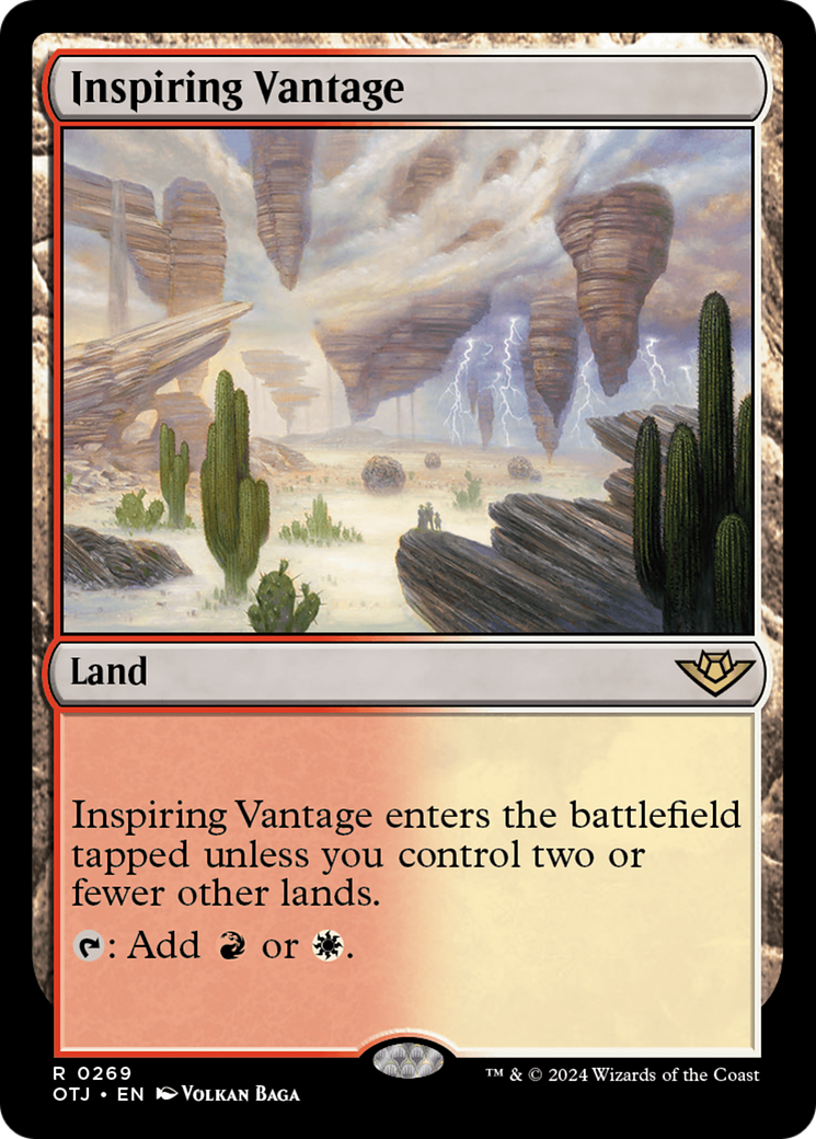 Inspiring Vantage [Outlaws of Thunder Junction] | Golgari Games