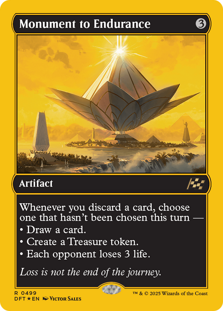 Monument to Endurance (First-Place Foil) [Aetherdrift] | Local Legends