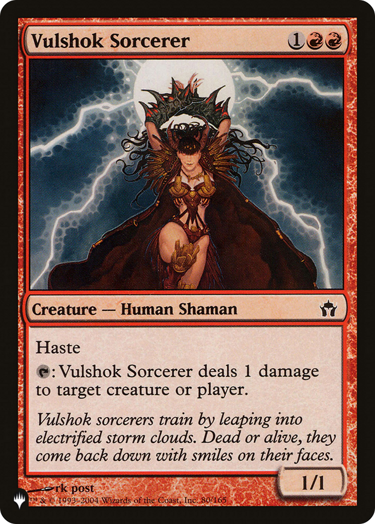 Vulshok Sorcerer [The List] | Local Legends