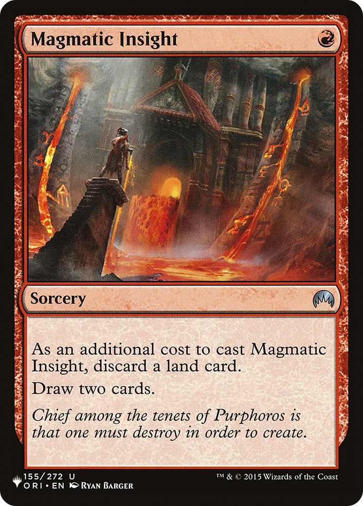 Magmatic Insight [The List] | Local Legends