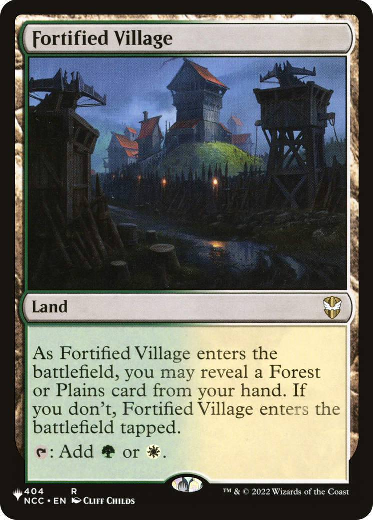 Fortified Village [The List] | Local Legends