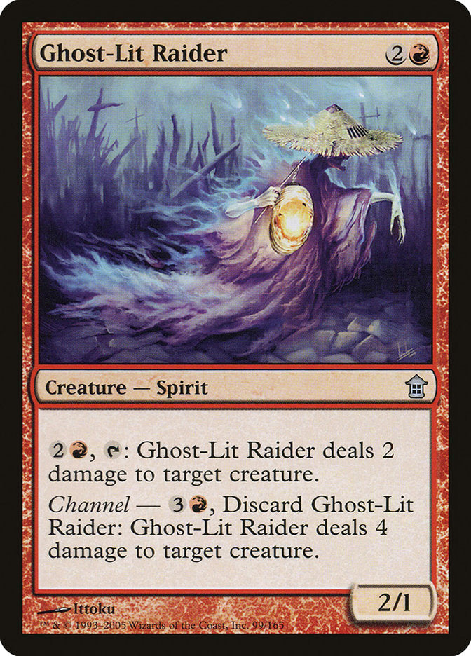 Ghost-Lit Raider [Saviors of Kamigawa] | Golgari Games