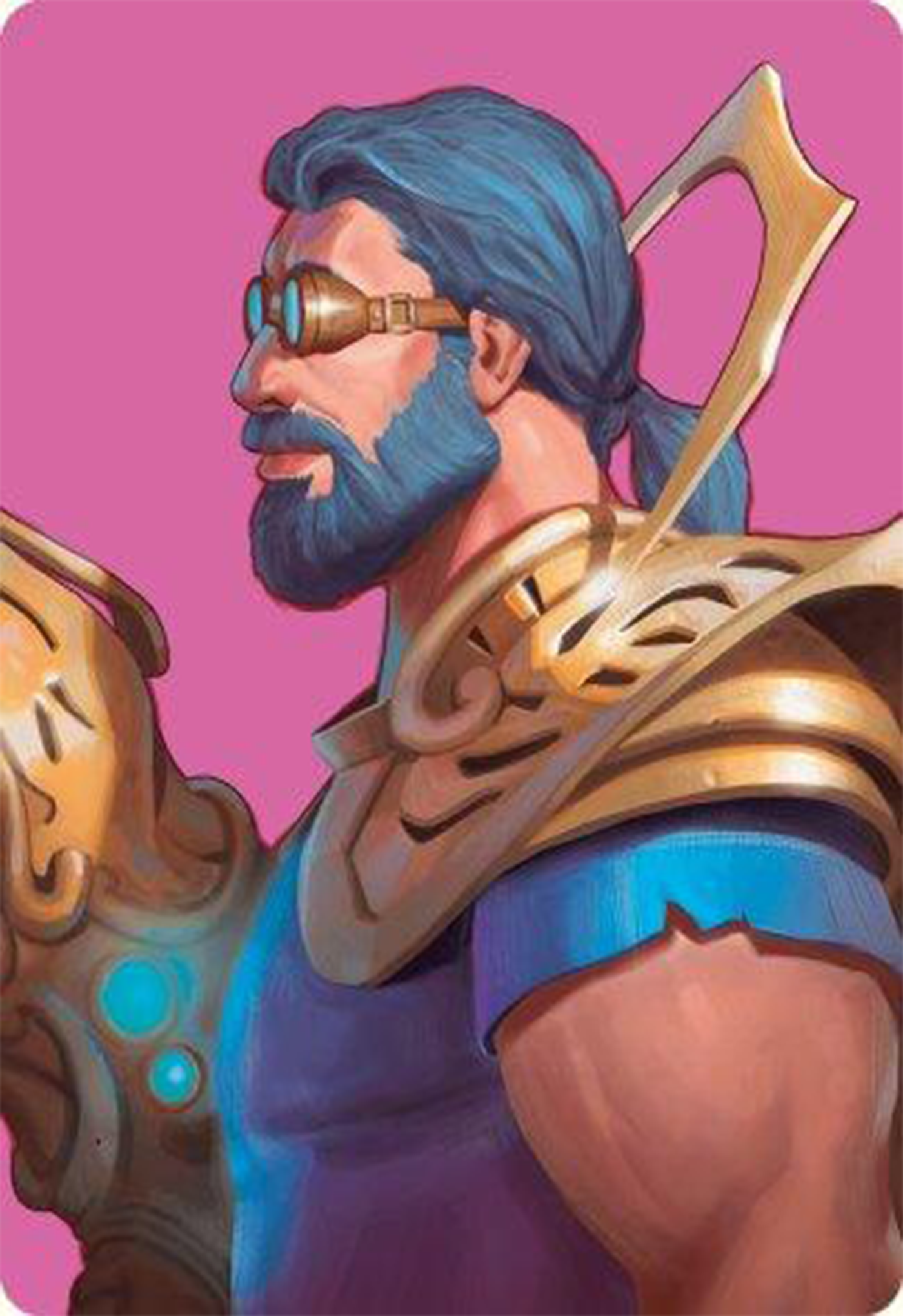Satya, Aetherflux Genius Art Card [Modern Horizons 3 Art Series] | Local Legends