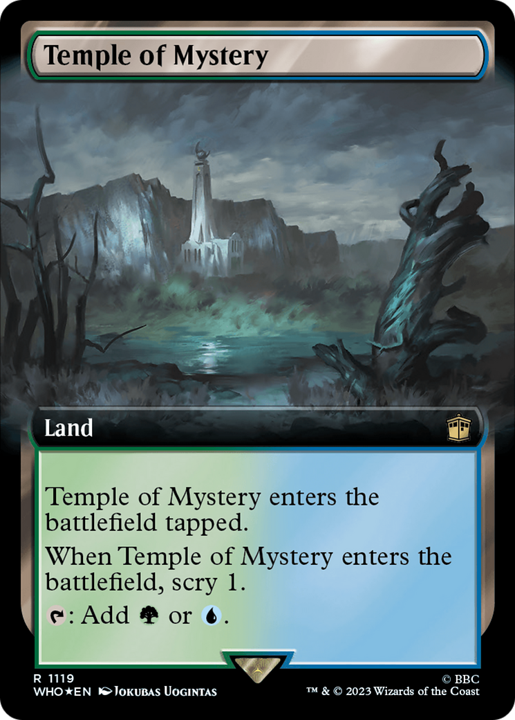 Temple of Mystery (Extended Art) (Surge Foil) [Doctor Who] | Local Legends
