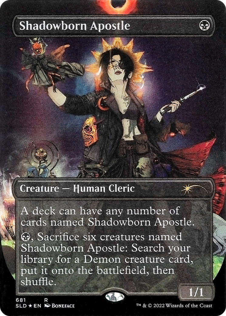 Shadowborn Apostle (681) (Borderless) [Secret Lair Drop Promos] | Local Legends