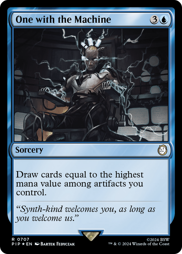 One with the Machine (Surge Foil) [Fallout] | Local Legends