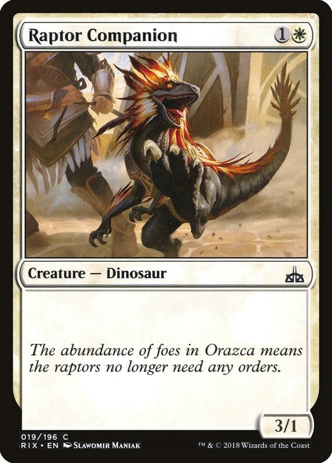 Raptor Companion | Local Legends