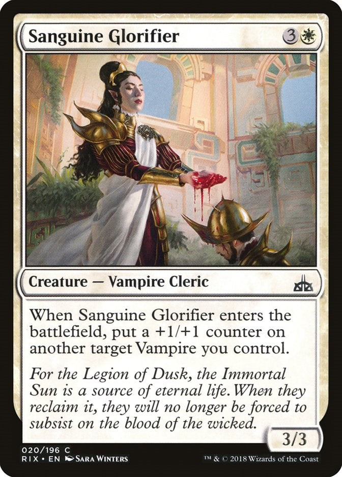Sanguine Glorifier | Local Legends