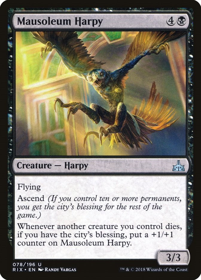 Mausoleum Harpy | Local Legends