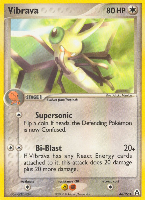 Vibrava (46/92) [EX: Legend Maker] | Local Legends