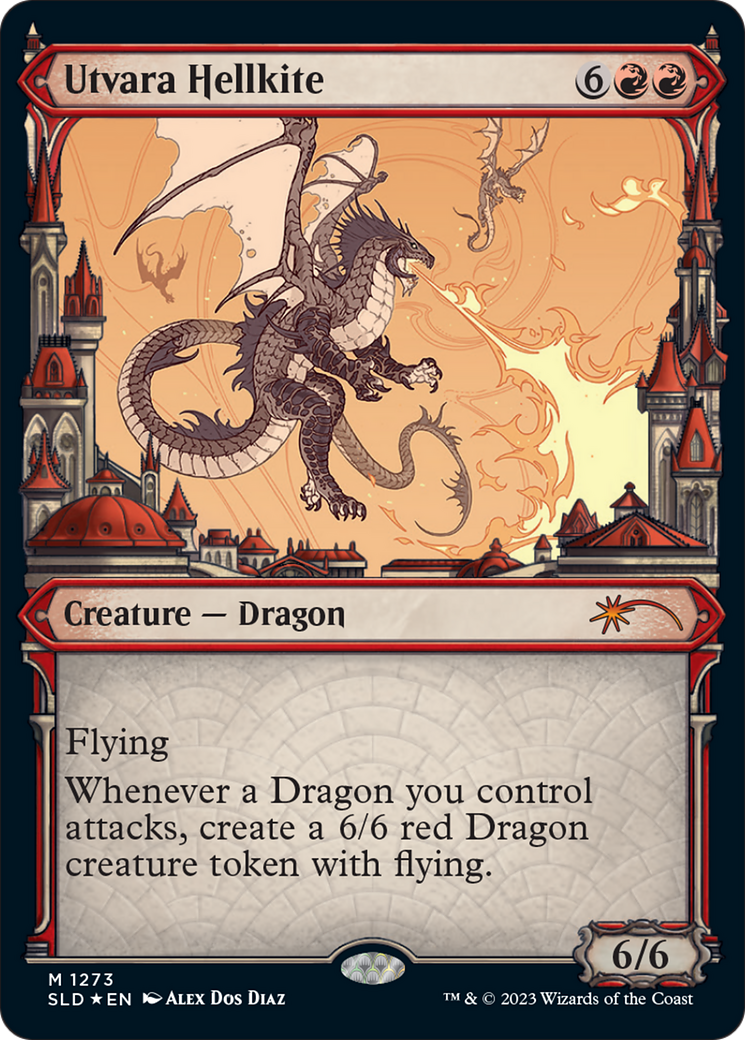 Utvara Hellkite (Halo Foil) [Secret Lair Drop Series] | Local Legends