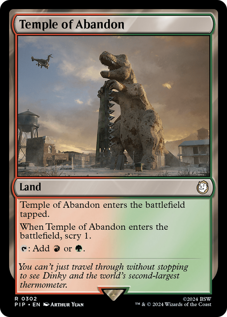 Temple of Abandon [Fallout] | Local Legends