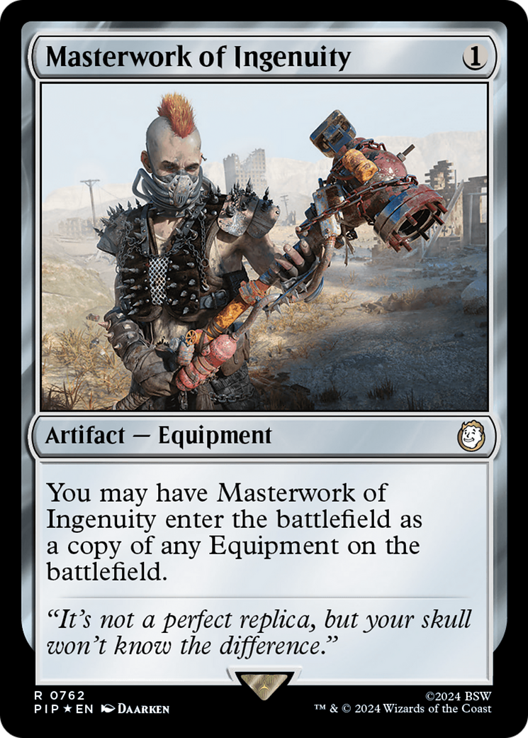 Masterwork of Ingenuity (Surge Foil) [Fallout] | Local Legends