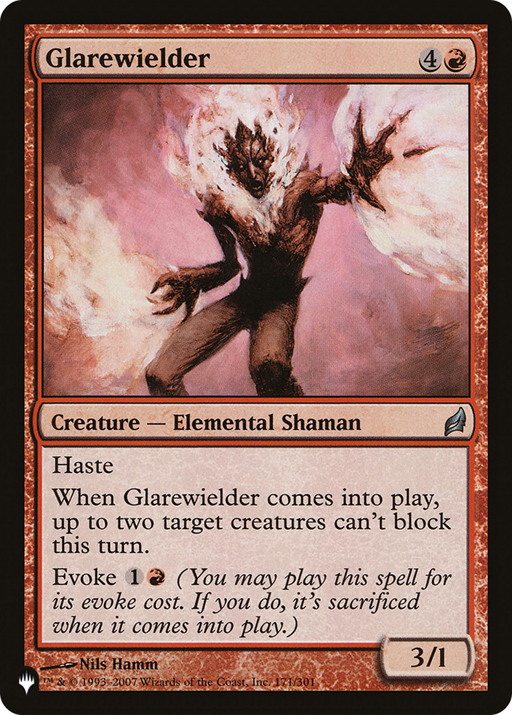 Glarewielder [The List] | Local Legends