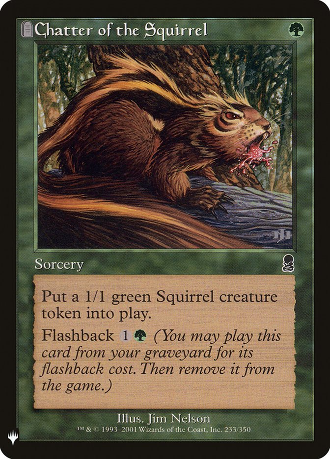 Chatter of the Squirrel [Mystery Booster] | Local Legends