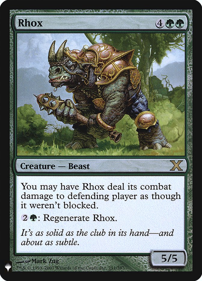 Rhox [Mystery Booster] | Local Legends