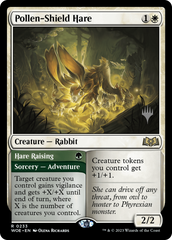 Pollen-Shield Hare // Hare Raising (Promo Pack) [Wilds of Eldraine Promos] | Local Legends