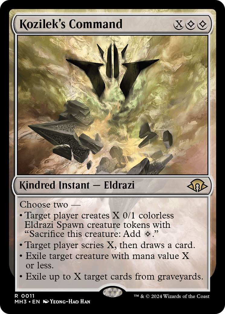 Kozilek's Command [Modern Horizons 3] | Golgari Games