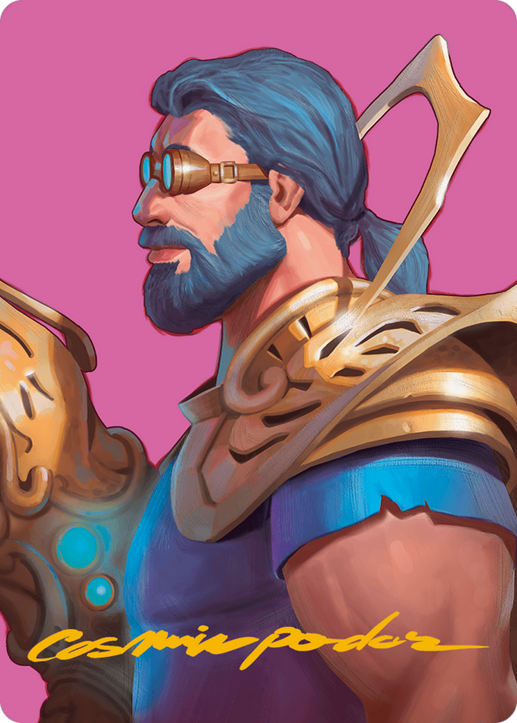 Satya, Aetherflux Genius Art Card (Gold-Stamped Signature) [Modern Horizons 3 Art Series] | Local Legends