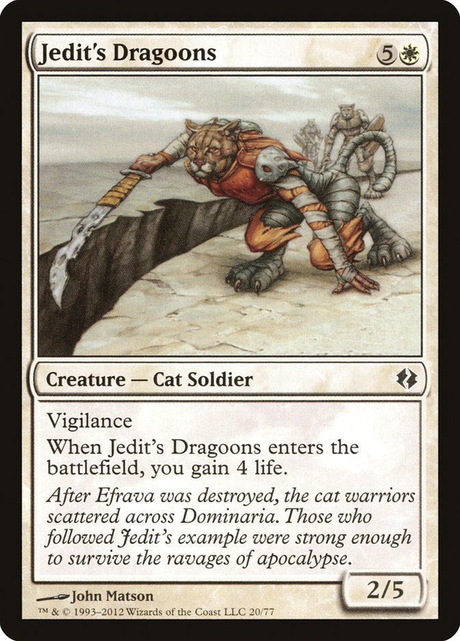 Jedit's Dragoons [Duel Decks: Venser vs. Koth] | Local Legends