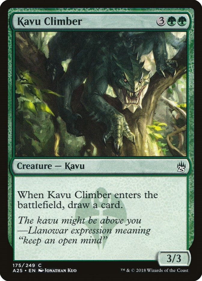 Kavu Climber | Local Legends