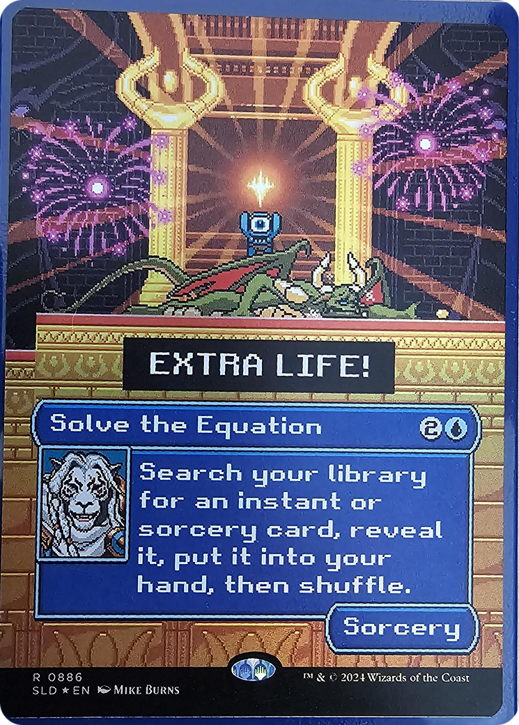Solve the Equation (0886) (Rainbow Foil) [Secret Lair Drop Series] | Local Legends