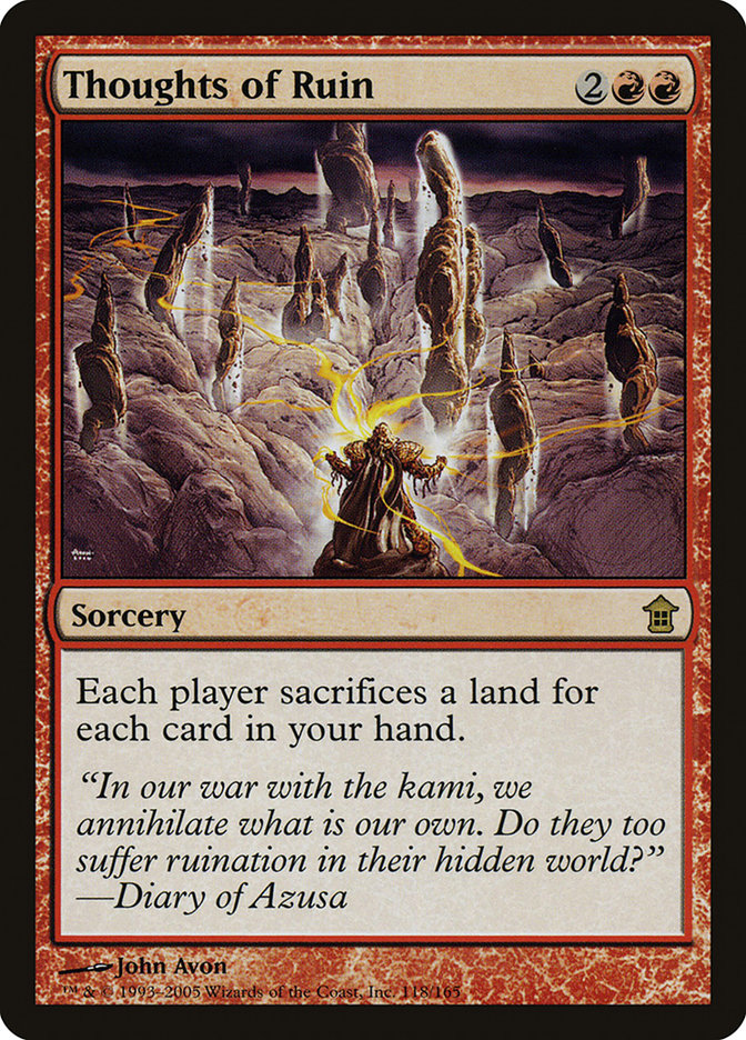Thoughts of Ruin [Saviors of Kamigawa] | Local Legends