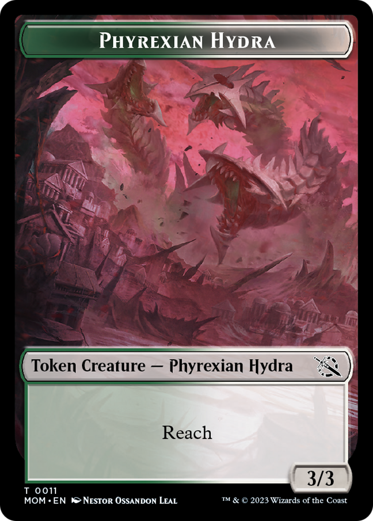 Phyrexian Hydra Token (11) [March of the Machine Tokens] | Golgari Games