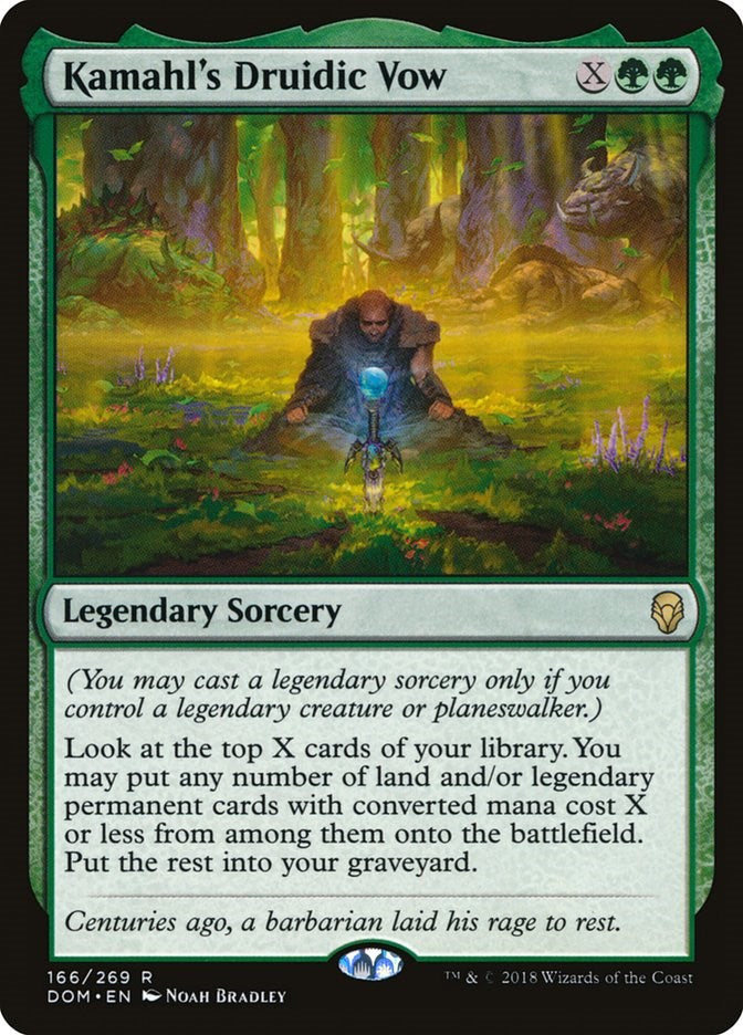 Kamahl's Druidic Vow | Local Legends