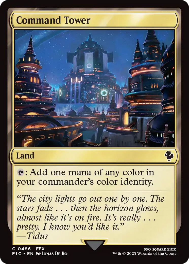 Command Tower (0486) [FINAL FANTASY Commander] | Local Legends