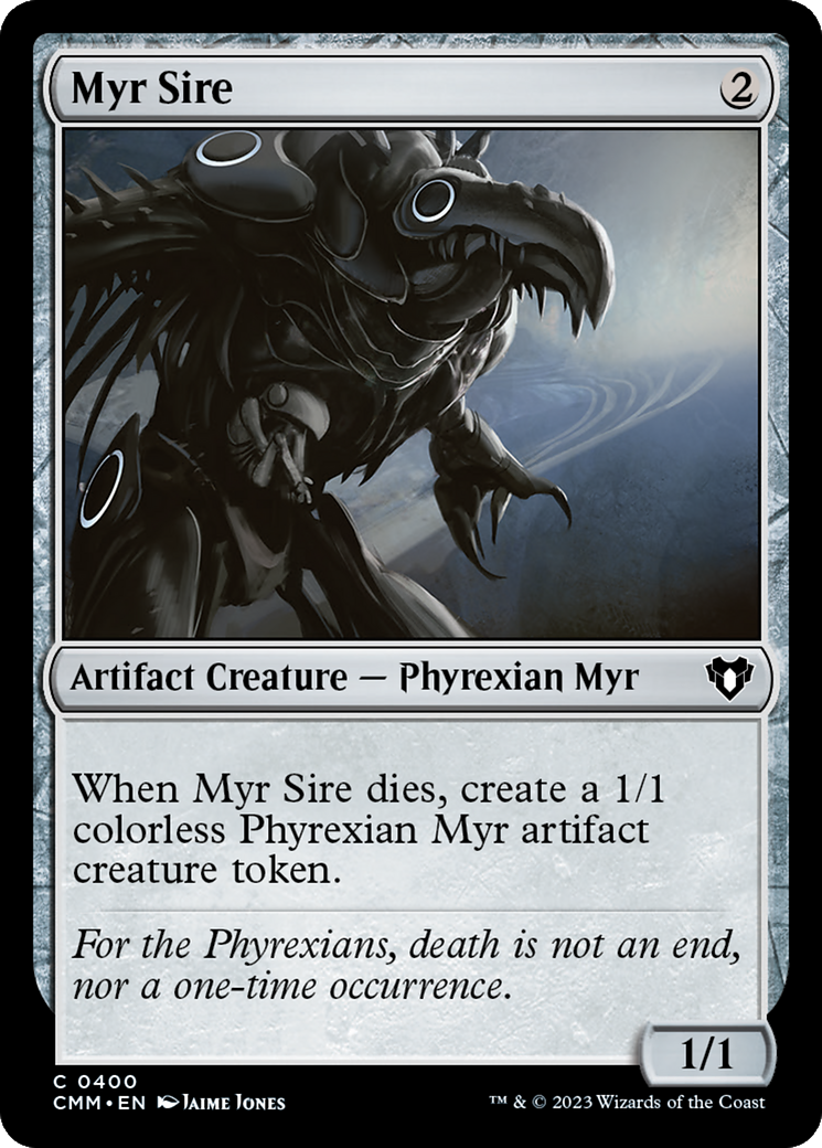 Myr Sire [Commander Masters] | Local Legends