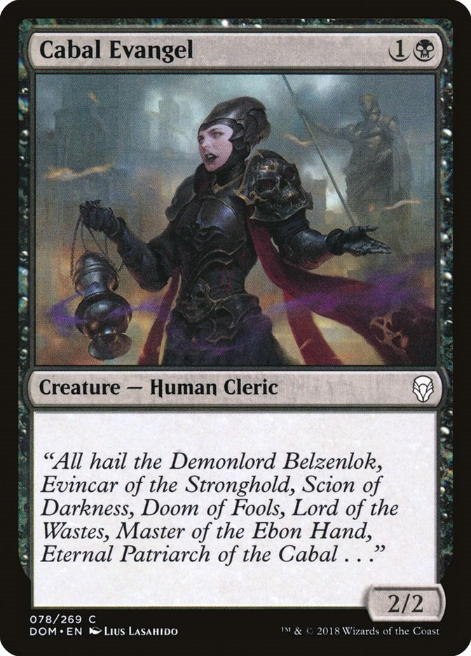 Cabal Evangel | Local Legends