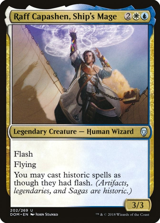 Raff Capashen, Ship's Mage | Local Legends