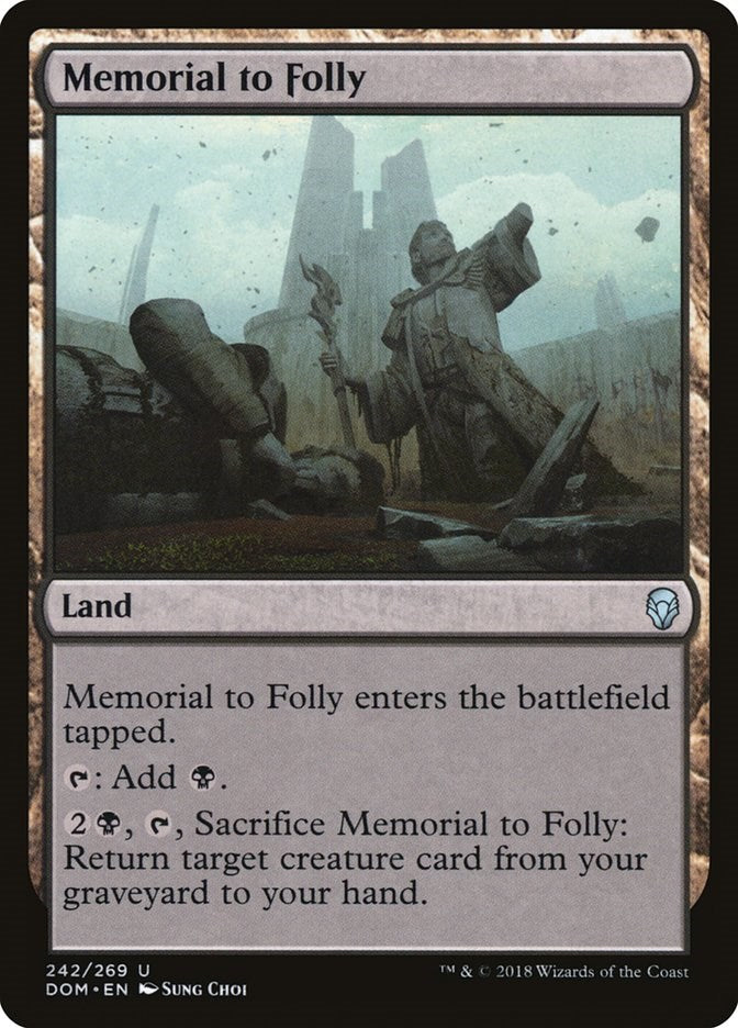Memorial to Folly | Local Legends